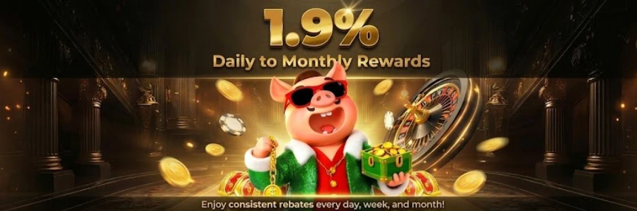 ozwin365ph 1.9% daily rebate on slots, fishing, live casino and sports